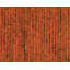 Hidden Path Striped Area Rug in Black/Orange-40705821