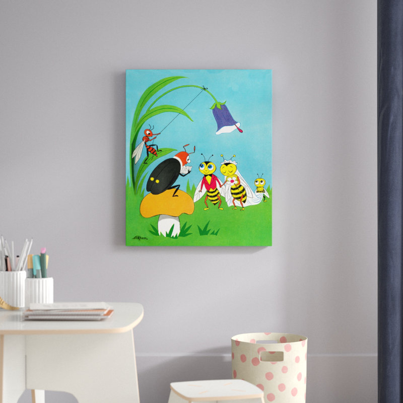 Impression de mariage sur toile tendue, H 48 po x l 40 po x P 1,5 po