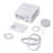 Kandan 1 - Light 8.44''L/White/hanging Wire Retractable(Neutral Light) LED Single Pendant