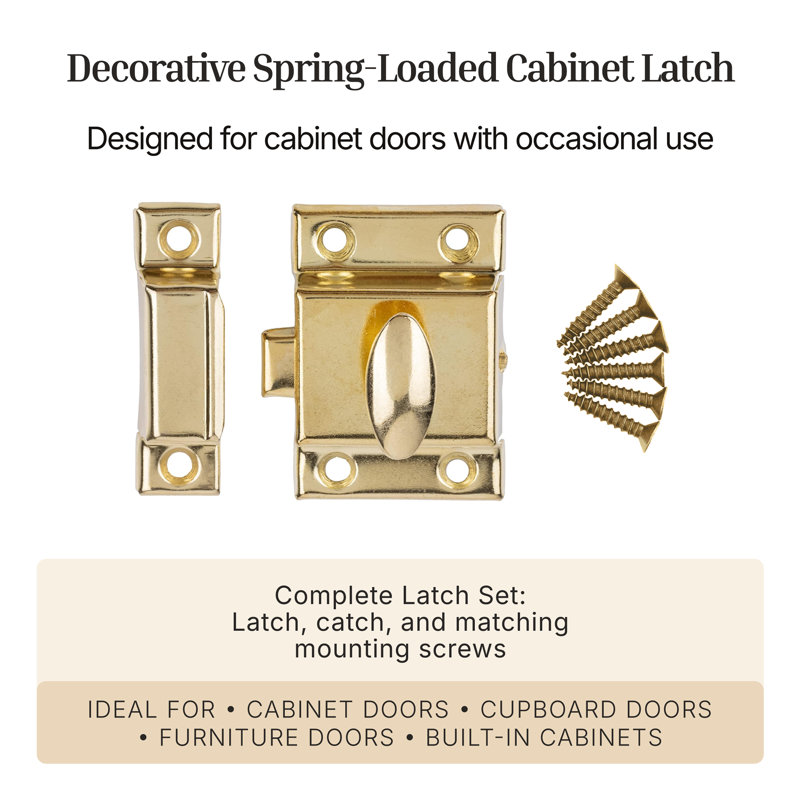 Loquet de porte d'armoire