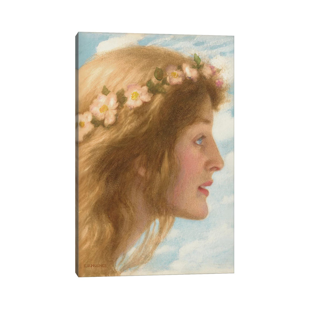 Day by Edward Robert Hughes - Wrapped Canvas Painting