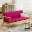 Housse pour canapé-lit réversible en tissu de polyester réversible avec fermeture à glissière 3 côtés-96484502-87758521