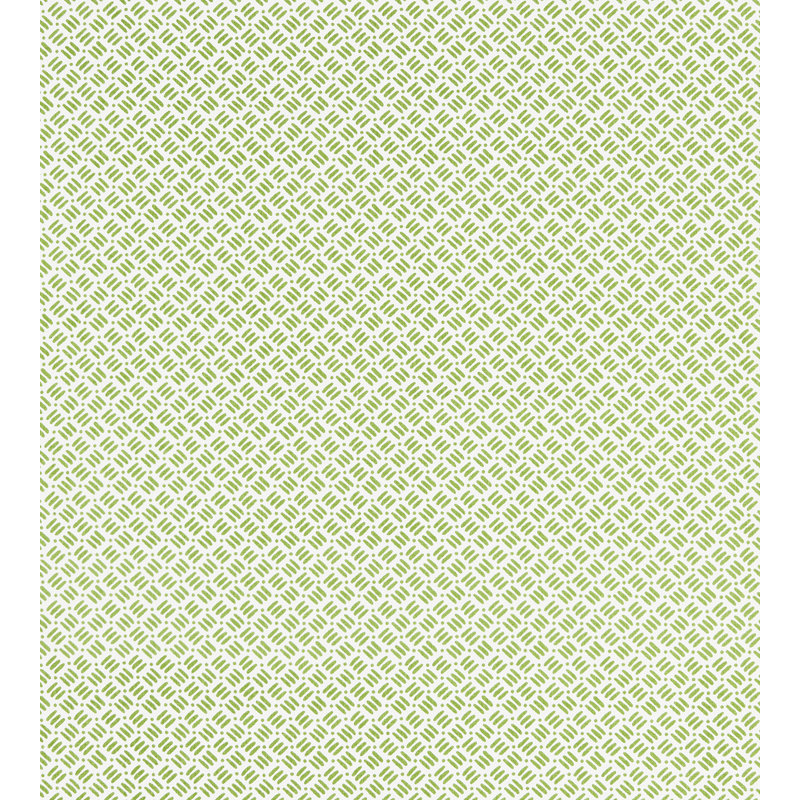 Flora Dash and Dot Print Fabric, Sugar Snap