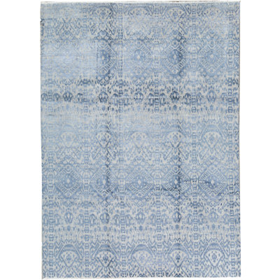 Wool Ikat Indoor Rug