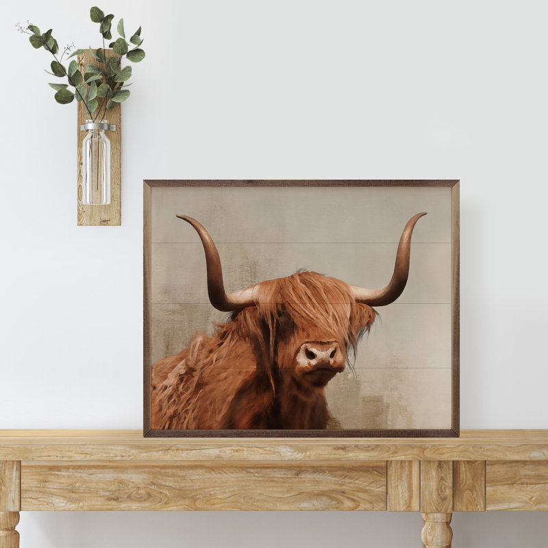 Highland Cow, H 8 po x l 10 po