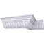 Moulure couronnée 3 H 7/8 po x P 3 1/2 po x F 5 1/4 po x L 94 1/2 po