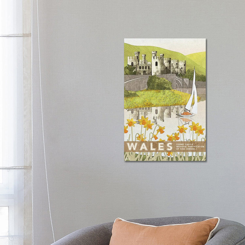 Wales Conwy by Missy Ames - Wrapped Canvas Print, 30.48 cm H x 45.72 cm W