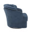 Fauteuil demi-tonneau pivotant rembourré Lakitia Rowena -2136543498