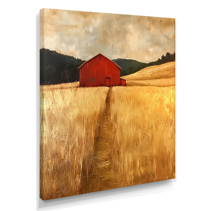 Finkbeiner - Landscapes Wall Art Living Room, H 40 po x l 30 po, Toile tendue, Ne s’applique pas