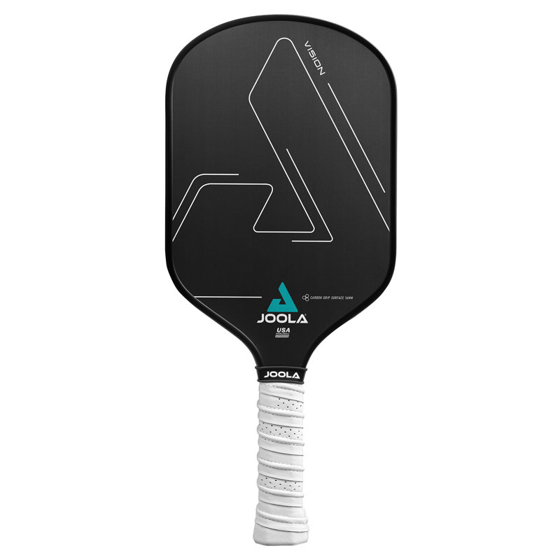 Joola Vision Pickleball Paddle With Textured Carbon Grip Surface Technology For Maximum Spin And Control With Added Power - Polypropylene Honeycomb Core Pickleball Racket - Cgs 14Mm