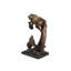 Bronze Bears on Tree Table Top Sculpture