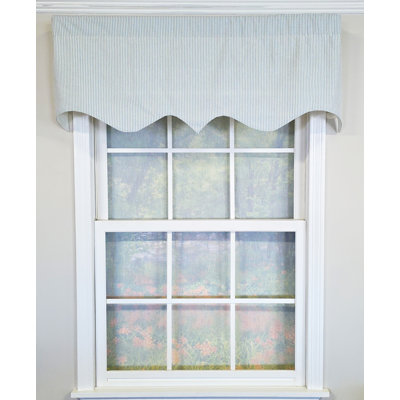 RLF Home Seersucker Regal Valance