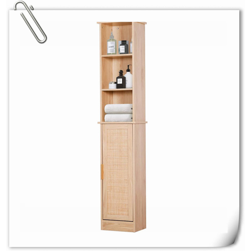 Torkey Solid Wood Linen Cabinet