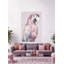"Vibrant Observer", reproduction sur toile tendue-340380012