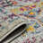 Alyssa Transitional Bordered Durable Performance Multicolor Area Rug-68029744