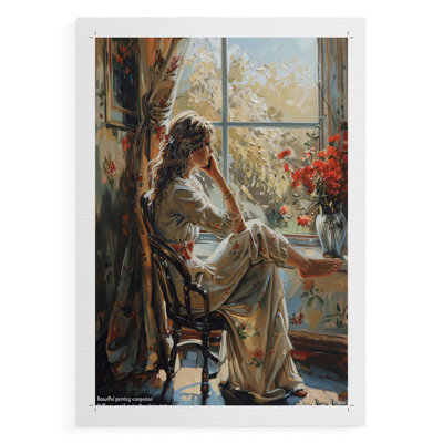 WOMEN Series CCCCXVII - impression sur toile de qualité supérieure seulement - non encadrée - prête à être accrochée