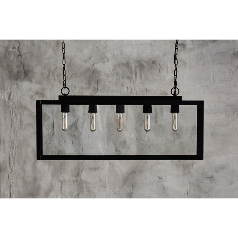 Rubilla 5 - Light Black Kitchen Island Pendant