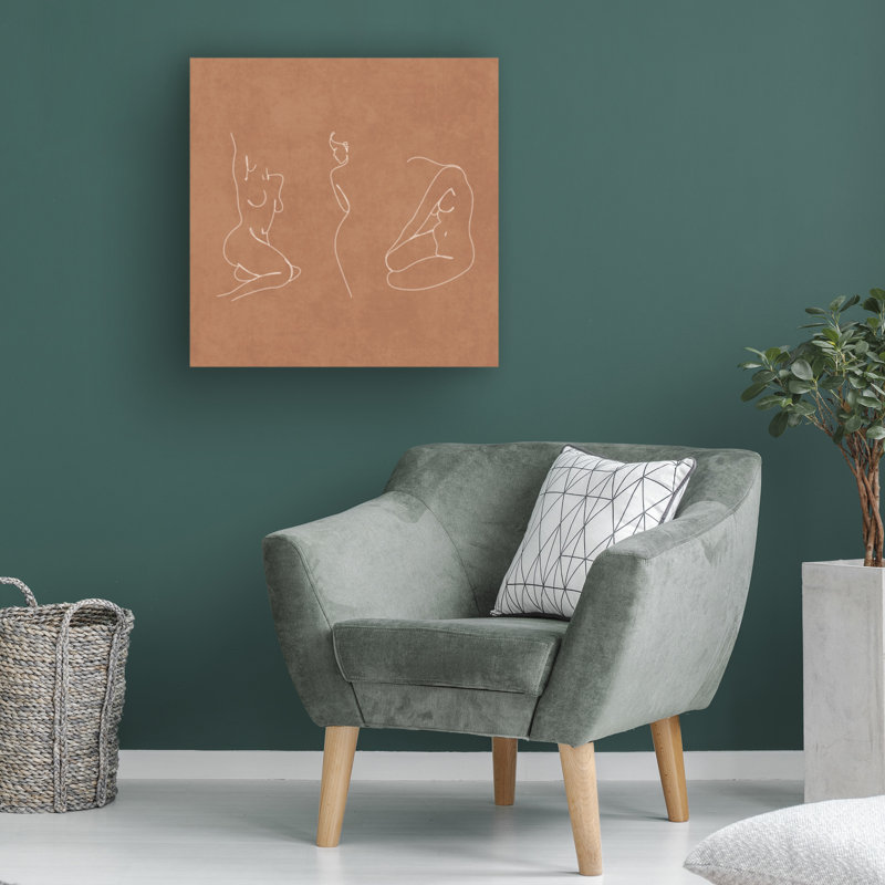 Art sur toile Emel Tunaboylu, H 14 po x l 14 po