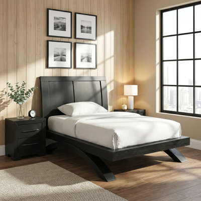 Bangor Panel Bedroom Set In Black
