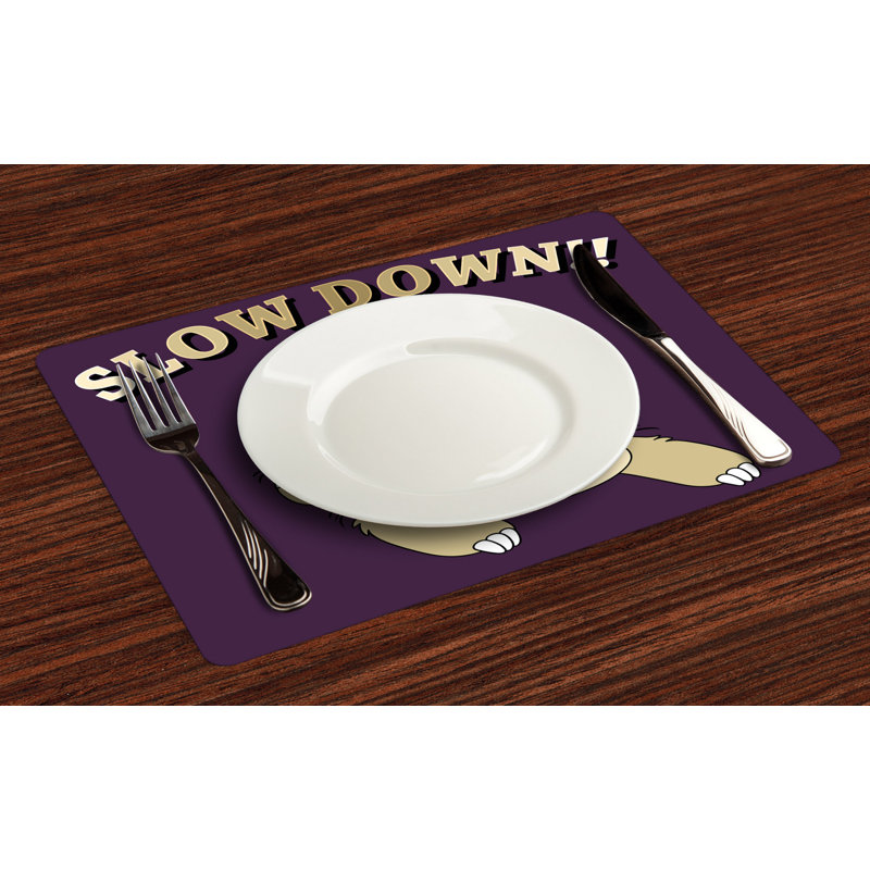 Polyester Animals/Nature Rectangle Placemat