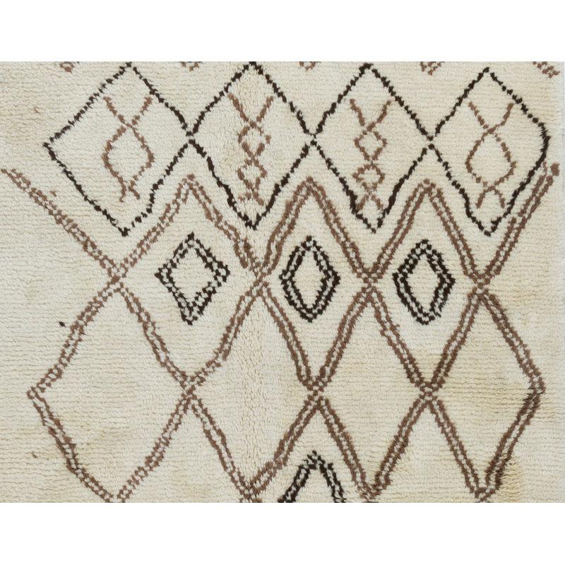 Nouveau tapis marocain Tulu fait à 100% de laine naturelle non teinte. Options personnalisées disponibles
