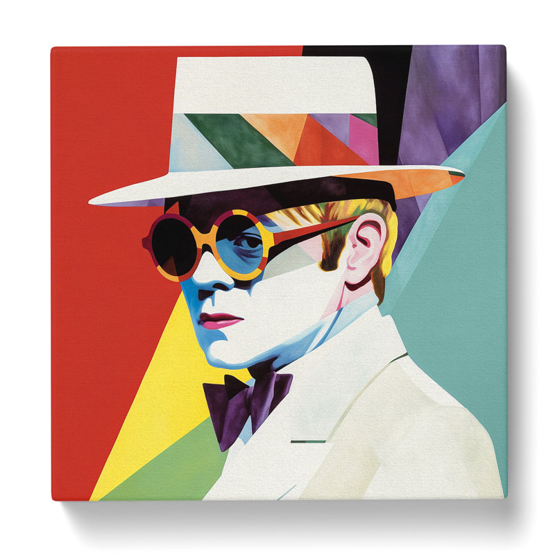 Modern Wall Art - Wrapped Canvas, 50cm H x 50cm W x 3cm D