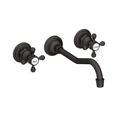 Chesterfield Wall Mount Bathroom Faucet