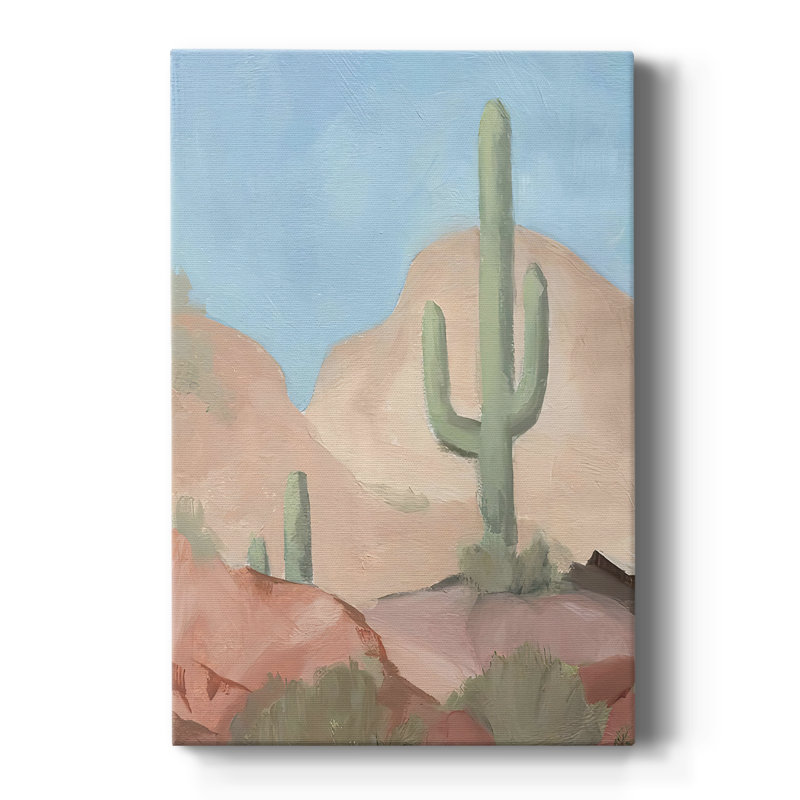 Sunny Saguaro I - galerie sur mesure, H 18 po x l 12 po