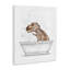 Dinosaure T-Rex dans un bain moussant blanc brun-6786063-6786049