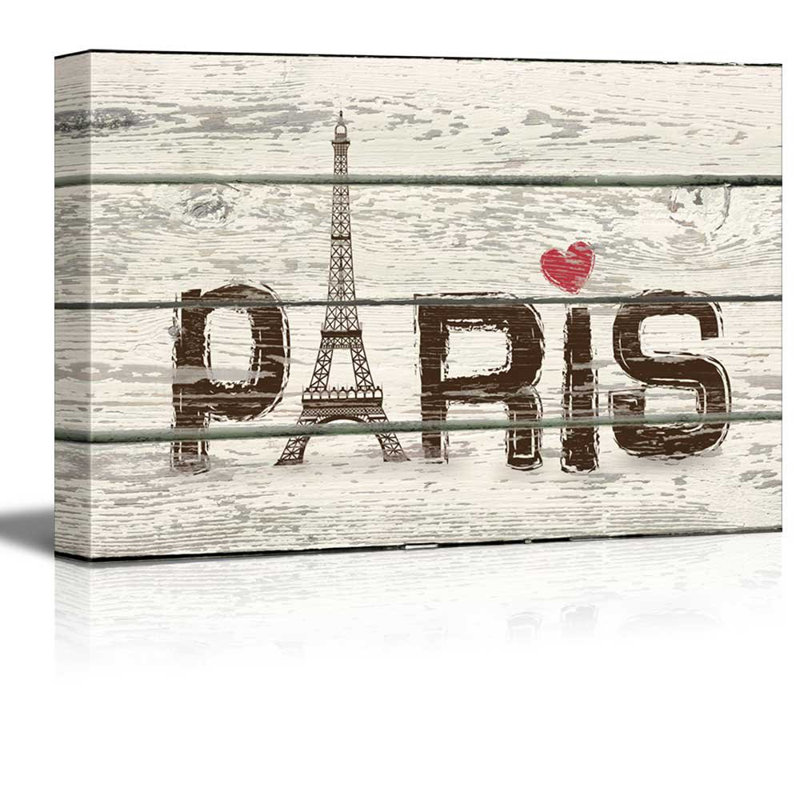Reproduction d'art Paris Paris, H 12 po x l 18 po