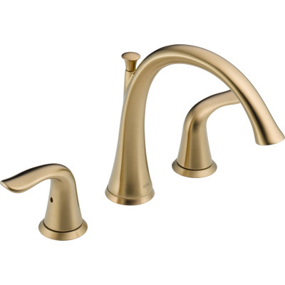 Lahara Double Handle Deck Mounted Roman Tub Faucet Trim