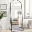 Miroir pleine grandeur noir