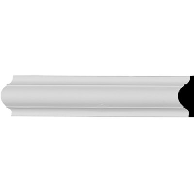 1 5/8"H x 1/2"P x 94 1/2"L Ashford Smooth Panel Moulding