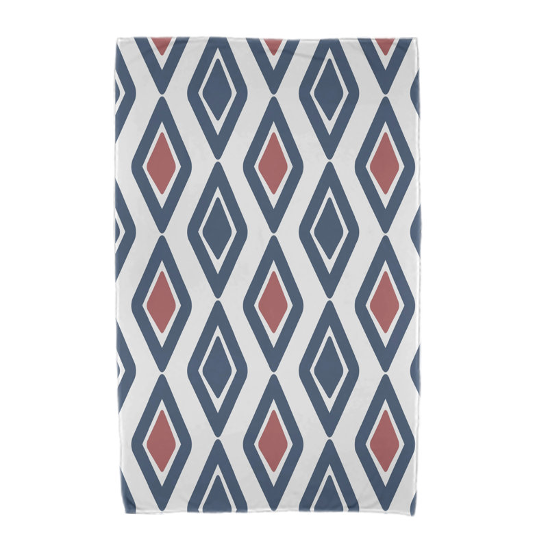 Malcho Beach Towel, Navy Blue