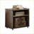 Annessia Rectangular Nightstand in Aluminum