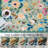 Nature Voja Floral Non-Slip Machine Washable Colorful Christmas Decor Area Rug in Green for Living Room, Bedroom, Hallway, Entryway Rugs-2044658707