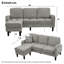 3 Seater Cotton Blend Sofa-231588274