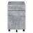 Silver 3-Drawer File Cabinet