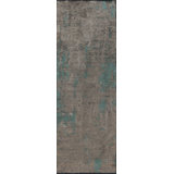 Rapture Gray/Aqua Abstract Luxury Area Rug