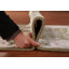 Tapis de couloir oriental vert Oushak 3 x 10
