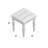 Solid + Manufactured Wood Accent Stool-1508158236