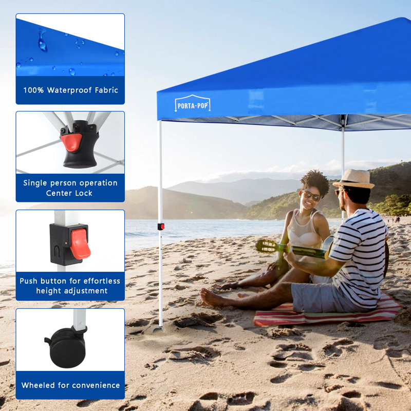 Foldable Pop-Up Canopy, Blue