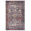 Mellor Machine Washable Non-Slip Area Rug in Red