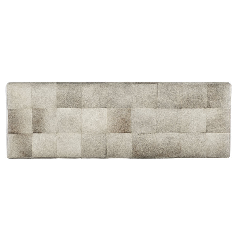 Sterling Upholstered Geometric Tufted Bench