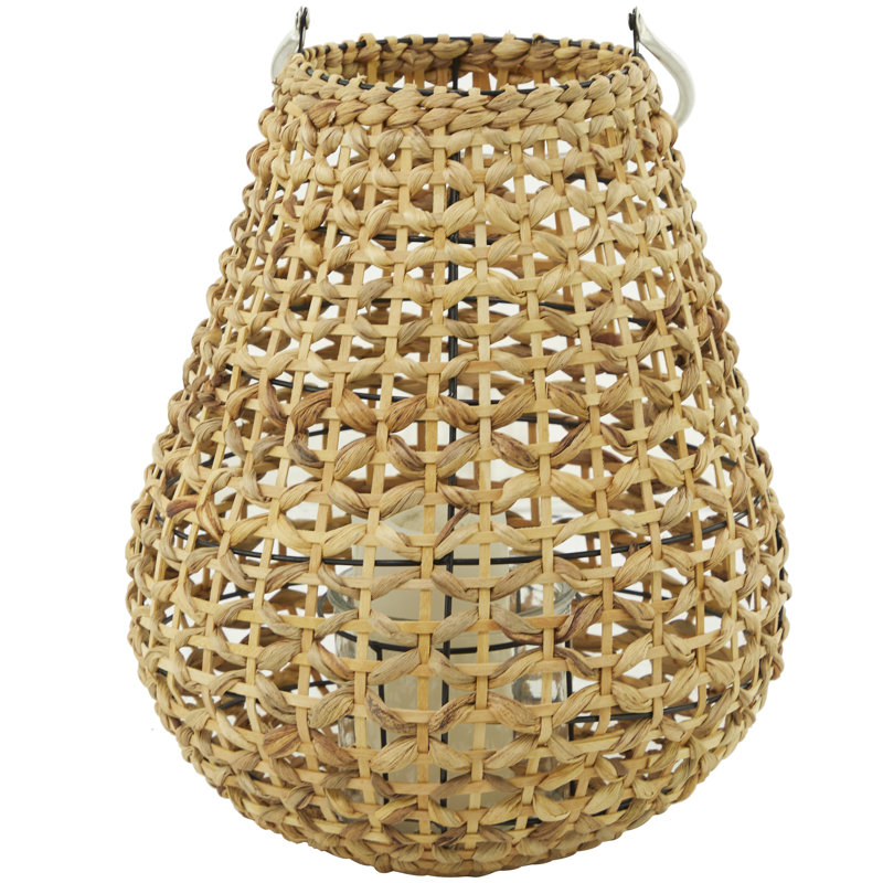 Lanterne en métal Cole and Grey, H 15,9 po x l 12,85 po x P 12,55 po