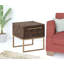 Table de bout avec rangement Charleus