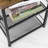 End Table, Small Side Table Living Room,Rustic Brown Nightstand With 2-Tier Storage Shelf, Printer Stand Sofa Table For Small Spaces, Living Room, Bedroom-104908409
