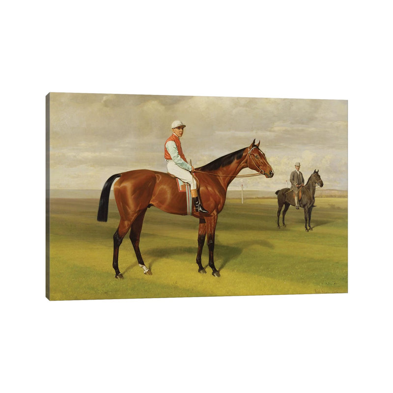 Isinglass', Winner of the 1893 Derby, 1893 1 Piece Wrapped Canvas Wall Art, 66.04 cm H x 45.72 cm W x 3.175 cm D