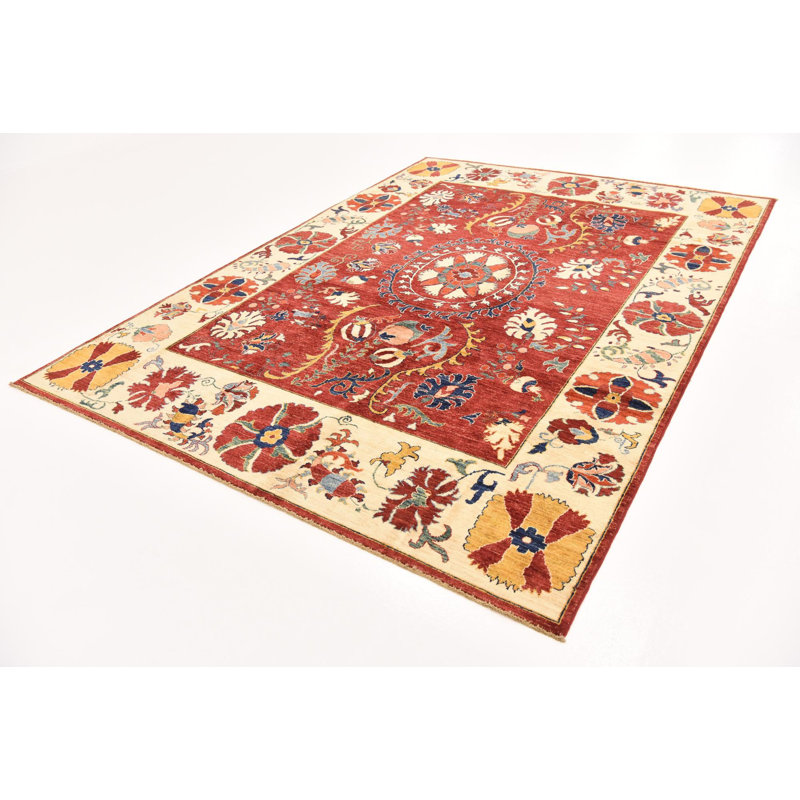 Johnston Maroon Rug