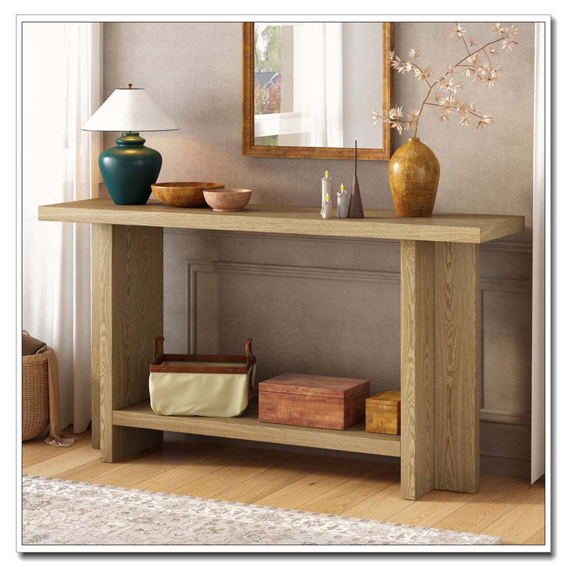 Console en bois, Naturel